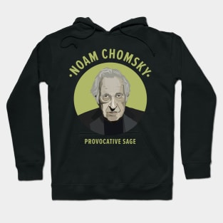 Unraveling Truth: The Intellectual Legacy of Noam Chomsky Hoodie